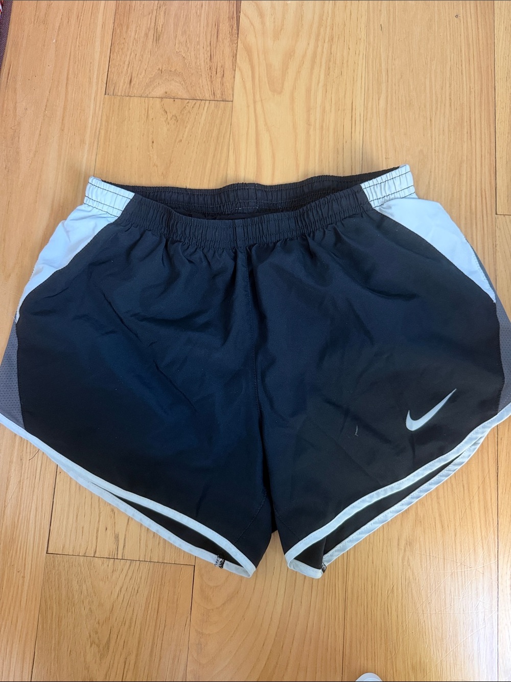 Nike Women’s Black and White Running Shorts